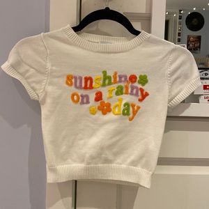 Princess Polly cropped tee